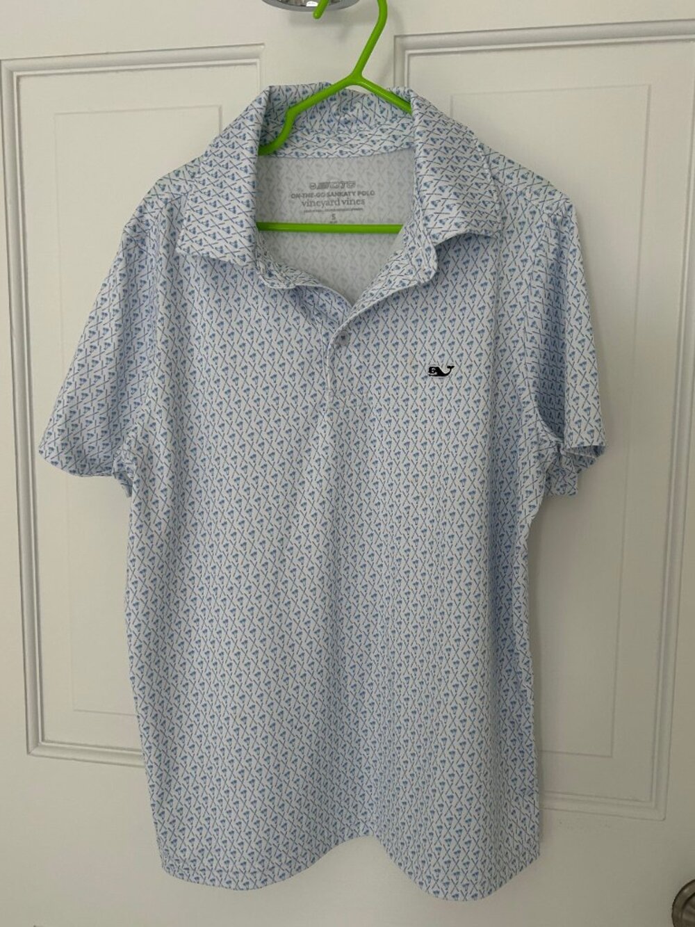Vineyard Vines Boys Performance Polo Size Small 8-10